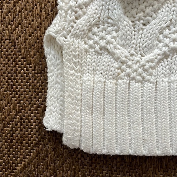 Vineyard Vines Cotton Cable Knit Fisherman Sweater size XXS - Picture 5 of 9